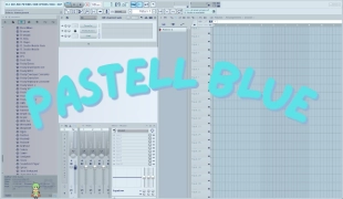 FL Studio Pastell Blue Theme